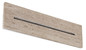 Preview: Globo LED Wandleuchte Rojas 17W warmweiss Weiß matt Metall Travertine Stein 40x11cm