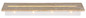 Preview: Globo LED Wandleuchte Rojas 21W warmweiss Weiß matt Metall Travertine Stein 60x11cm