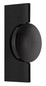 Preview: Globo LED Wandleuchte Jasper 3W warmweiss Schwarz-chrom matt Metall Aluminium 20x10cm