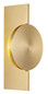 Preview: Globo LED Wandleuchte Jasper 3W warmweiss Messingfarben matt Metall Aluminium 28x15cm