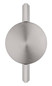 Preview: Globo LED Wandleuchte Jasper 3W warmweiss Nickel matt Metall Aluminium 28x15cm