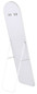 Preview: Globo LED Spiegelleuchte Claud 16W dimmbar CCT warm-/neutral-/tageslichtweiss Weiß matt Metall Spiegel 160x50cm