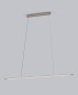 Preview: Helestra LEDA LED Pendelleuchte 14W dimmbar 90Ra warmweiss Coffee Aluminium satiniert 155cm