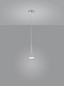 Preview: Helestra FLUTE LED Pendelleuchte 8W dimmbar 90Ra Warmweiss Chrom 16/2001.04