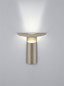Preview: Helestra VIYA LED Wandleuchte 13W dimmbar 90Ra warmweiss Coffee Aluminium