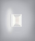 Preview: Helestra PORO LED Wandleuchte 7W dimmbar 90Ra warmweiss Mattweiß Aluminium klar