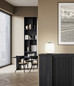 Preview: Helestra MILO LED Tischleuchte 13W dimmbar 90Ra warmweiss Mattschwarz Aluminium Opalglas satiniert