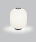 Preview: Helestra MILO LED Tischleuchte 18W dimmbar 90Ra warmweiss Mattschwarz Aluminium Opalglas satiniert