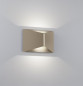 Preview: Helestra VID LED Wandleuchte 10W dimmbar IP65 90Ra warmweiss Coffee Aluminium