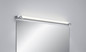 Preview: Helestra NERO LED Wandleuchte 17W IP44 90Ra Steuerbare Lichtfarbe, warm-/neutralweiss schwenkbar Chrom Aluminium satiniert