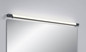 Preview: Helestra NERO LED Wandleuchte 22W IP44 90Ra Steuerbare Lichtfarbe, warm-/neutralweiss schwenkbar Mattschwarz Aluminium satiniert
