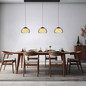 Preview: Hell LED Pendelleuchte Luxxo dimmbar 33W Dim to Warm extrawarm- bis warmweiss 90Ra B-Link Schwarz Rauchglas 125x24,5cm 20636/3-06