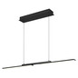 Preview: Hell LED Pendelleuchte More dimmbar 37W CCT steuerbare Lichtfarbe 3-stufig extrawarm- bis neutralweiss 90Ra Anthrazit matt 130x6cm 20667/3-39