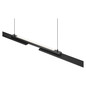 Preview: Hell LED Pendelleuchte More dimmbar 37W CCT steuerbare Lichtfarbe 3-stufig extrawarm- bis neutralweiss 90Ra Anthrazit matt 130x6cm 20667/3-39