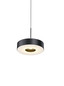 Preview: Hell Spencer LED Pendelleuchte 3-fach Warmweiß Dimmbar 60-180cm >90Ra Anthrazit 20682/3-39