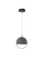 Preview: Hell Hoop LED Pendelleuchte Warmweiß Dimmbar 60-180cm >90Ra Schwarz 20694/1-06