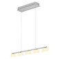 Preview: Hell LED Pendelleuchte View dimmbar 25W Dim to Warm extrawarm- bis warmweiss 90Ra Alu matt Opalglas 85x6cm 20700/5-37