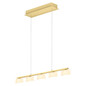 Preview: Hell LED Pendelleuchte View dimmbar 25W Dim to Warm extrawarm- bis warmweiss 90Ra Champagner Opalglas 85x6cm 20700/5-42