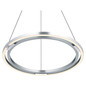 Preview: Hell LED Pendelleuchte Ringo dimmbar 42,5W CCT steuerbare Lichtfarbe 3-stufig extrawarm- bis neutralweiss 90Ra Alu Ø60cm 20714/1-36