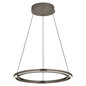 Preview: Hell LED Pendelleuchte Ringo dimmbar 42,5W CCT steuerbare Lichtfarbe 3-stufig extrawarm- bis neutralweiss 90Ra Bronze Ø60cm 20714/1-15