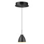 Preview: Hell LED Pendelleuchte Henry dimmbar 6W warmweiss 90Ra B-Link Anthrazit matt Ø20cm 20720/1-39