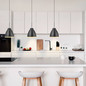 Preview: Hell LED Pendelleuchte Henry dimmbar 18W warmweiss 90Ra B-Link Anthrazit matt 110x16cm 20721/3-39