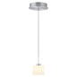 Preview: Hell LED Pendelleuchte Elli dimmbar 6W warmweiss 90Ra B-Link Alu Opalglas Ø26cm 20723/1-36