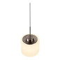 Preview: Hell LED Pendelleuchte Elli dimmbar 18W warmweiss 90Ra B-Link Bronze Opalglas 110x15cm 20724/3-15