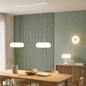 Preview: Hell LED Wandleuchte Siena dimmbar 11,5W Dim to Warm extrawarm- bis warmweiss 90Ra Weiß Opalglas Ø20cm 40321/1-07
