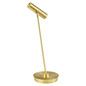 Preview: Hell LED Tischleuchte Tom dimmbar 6W warmweiss Messing matt 50cm 50352/1-01