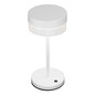 Preview: Hell LED Akku-Tischleuchte Mesh-B dimmbar 1,8W warmweiss 90Ra IP54 Weiß 30cm 50430/1-07