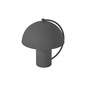 Preview: Hell LED Akku-Tischleuchte Hedda dimmbar 1,5W CCT steuerbare Lichtfarbe 2-stufig extrawarm- bis warmweiss 90Ra Schwarz 17,5cm 50456/1-06