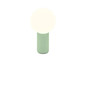 Preview: Hell LED Akku-Tischleuchte Tiny dimmbar 1,8W CCT steuerbare Lichtfarbe 2-stufig extrawarm- bis warmweiss 90Ra IP54 Mintgrün 18cm 50460/1-57