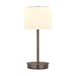 Preview: Hell LED Tischleuchte Elli dimmbar 6W warmweiss 90Ra Bronze Opalglas 34cm 50465/1-15
