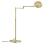 Preview: Hell LED Tischleuchte Stance dimmbar 12W CCT steuerbare Lichtfarbe 3-stufig extrawarm- bis neutralweiss 90Ra Messing matt 65cm 50477/1-01