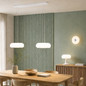 Preview: Hell LED Tischleuchte Siena dimmbar 11,5W Dim to Warm extrawarm- bis warmweiss 90Ra Weiß Opalglas 19cm 50478/1-07