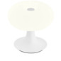 Preview: Hell LED Tischleuchte Siena dimmbar 11,5W Dim to Warm extrawarm- bis warmweiss 90Ra Weiß Opalglas 19cm 50478/1-07