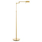 Preview: Hell LED Stehleuchte Graz dimmbar 12,8W warmweiss Messing matt 145cm 60317/1-01