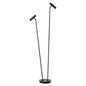Preview: Hell LED Stehleuchte Tom dimmbar 12W warmweiss Schwarz 140cm 60411/2-06