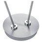 Preview: Hell LED Stehleuchte Tom dimmbar 12W warmweiss Nickel matt 140cm 60411/2-92