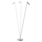 Preview: Hell LED Stehleuchte Tom dimmbar 6W warmweiss Nickel matt 140cm 60456/1-92