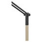 Preview: Hell LED Stehleuchte Evolo dimmbar 6W CCT steuerbare Lichtfarbe stufenlos warm- bis tageslichtweiss 90Ra Taupe 110cm 60538/1-12