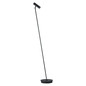 Preview: Hell LED Stehleuchte Tom Pro dimmbar 7,5W CCT steuerbare Lichtfarbe 3-stufig extrawarm- bis neutralweiss 90Ra Schwarz 140cm 60550/1-06