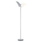 Preview: Hell LED Stehleuchte Twice dimmbar 56W CCT steuerbare Lichtfarbe stufenlos extrawarm- bis tageslichtweiss 90Ra Alu matt 185cm 60568/1-37