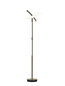 Preview: Hell Twice LED Stehleuchte steuerbare Lichtfarbe Dimmbar 38cm CCT >90Ra Bronze 60568/1-15