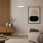 Preview: Hell LED Stehleuchte Ferdi dimmbar 36W CCT steuerbare Lichtfarbe 3-stufig extrawarm- bis neutralweiss 90Ra Nickel matt Alabasterglas 180cm 60582/1-92