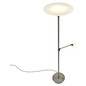 Preview: Hell LED Stehleuchte Ferdi dimmbar 41W CCT steuerbare Lichtfarbe 3-stufig extrawarm- bis neutralweiss 90Ra Bronze Alabasterglas 180cm 60583/2-15