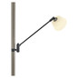 Preview: Hell LED Stehleuchte Ferdi dimmbar 41W CCT steuerbare Lichtfarbe 3-stufig extrawarm- bis neutralweiss 90Ra Bronze Alabasterglas 180cm 60583/2-15
