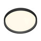 Preview: Hell LED Deckenleuchte Nina dimmbar 38W warmweiss 90Ra Schwarz Ø50cm 70598/1-06