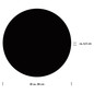 Preview: Hell LED Deckenleuchte Aaron dimmbar 24W CCT steuerbare Lichtfarbe stufenlos extrawarm- bis tageslichtweiss 90Ra B-Link Schwarz Ø38cm 70607/2-06